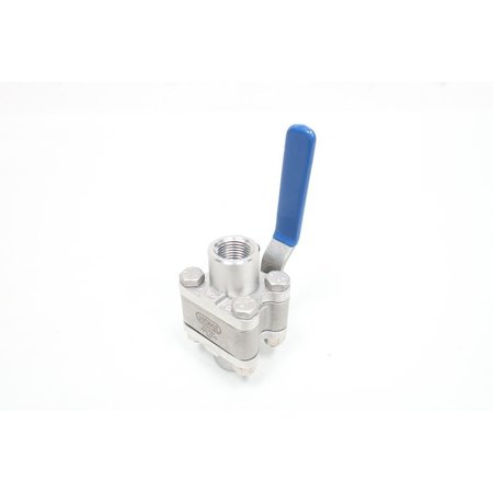 Hoke MANUAL STAINLESS THREADED 1/2IN NPT BALL VALVE 7ET2F8Y